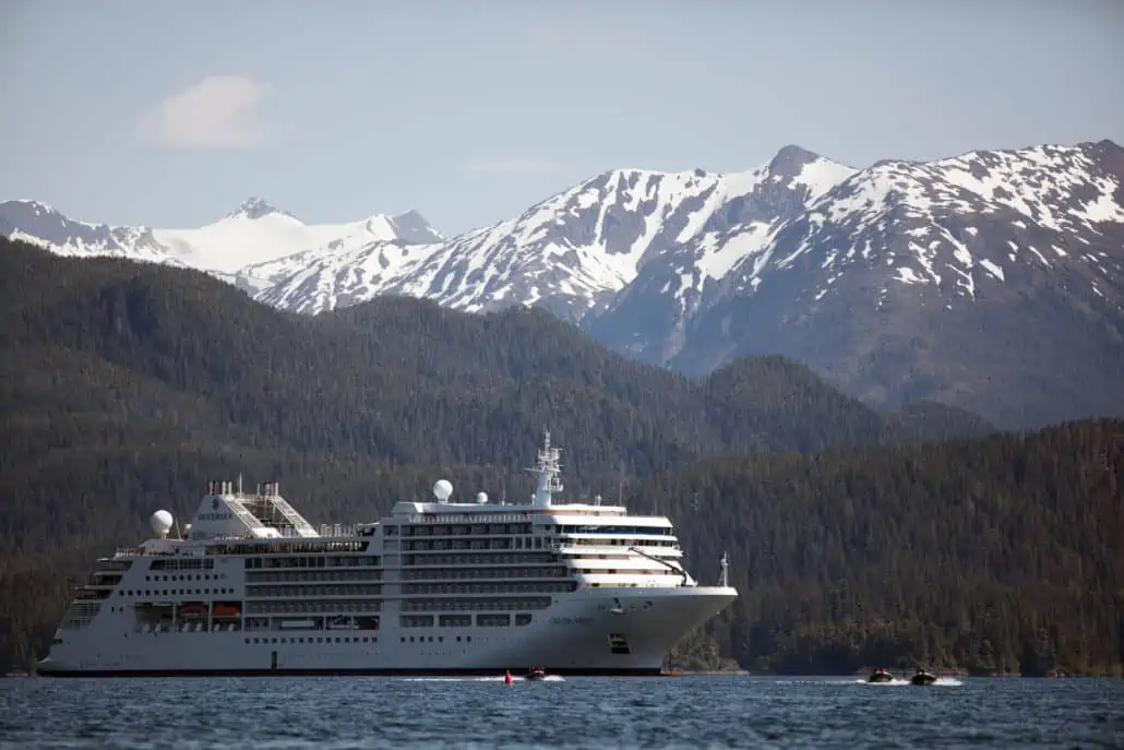 silversea cruises silver muse alaska cruise passenger limit