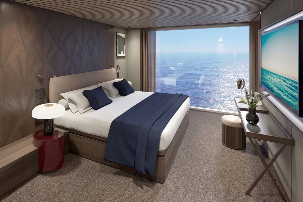 Norwegian Aqua Haven Duplex Bedroom Rendering