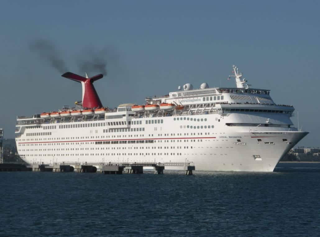 Carnival Imagination Ship Sea