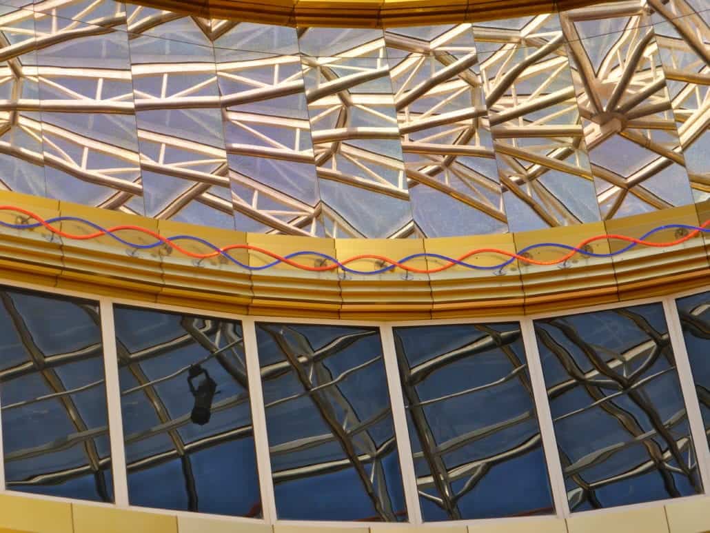 Carnival Imagination Atrium Skylight