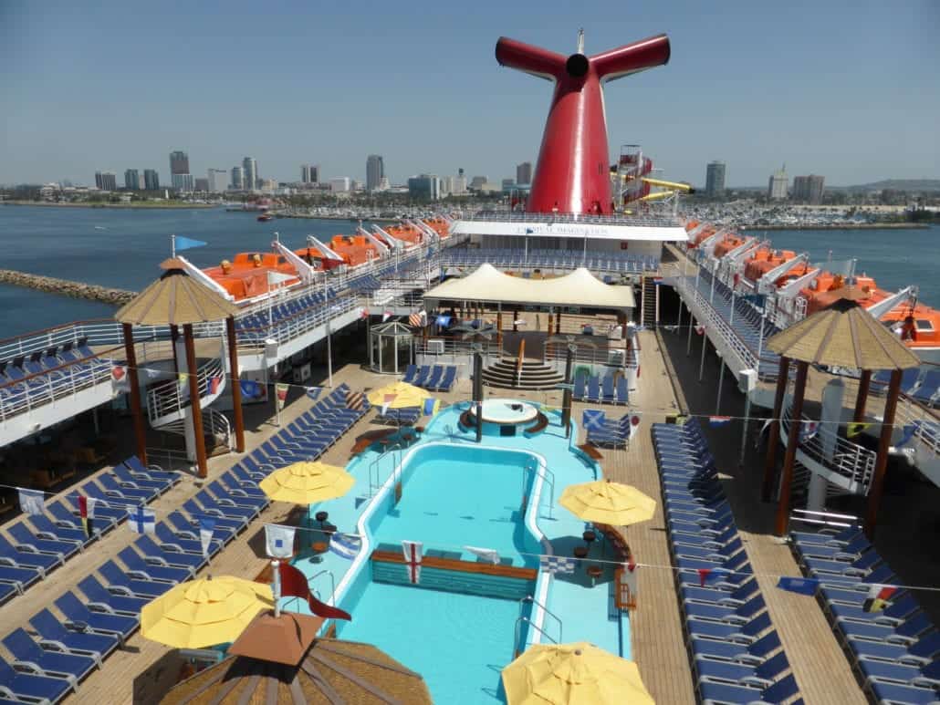 Carnival Imagination Lido Pool