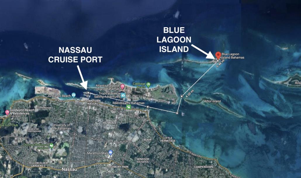 nassau cruise port blue lagoon island