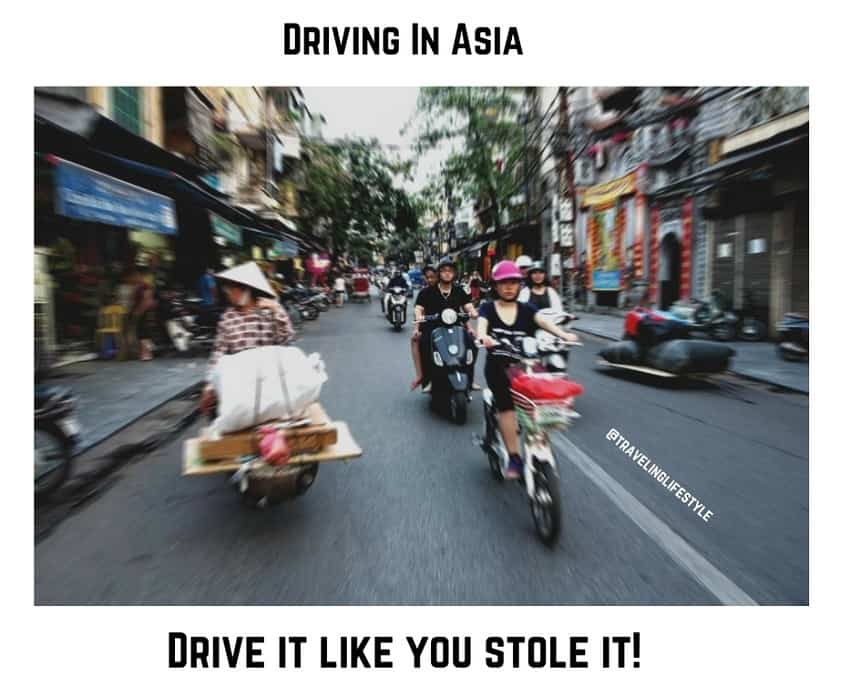 travel quote - driving in asia