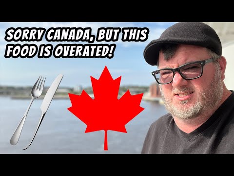 I tried local Canada and New England Food